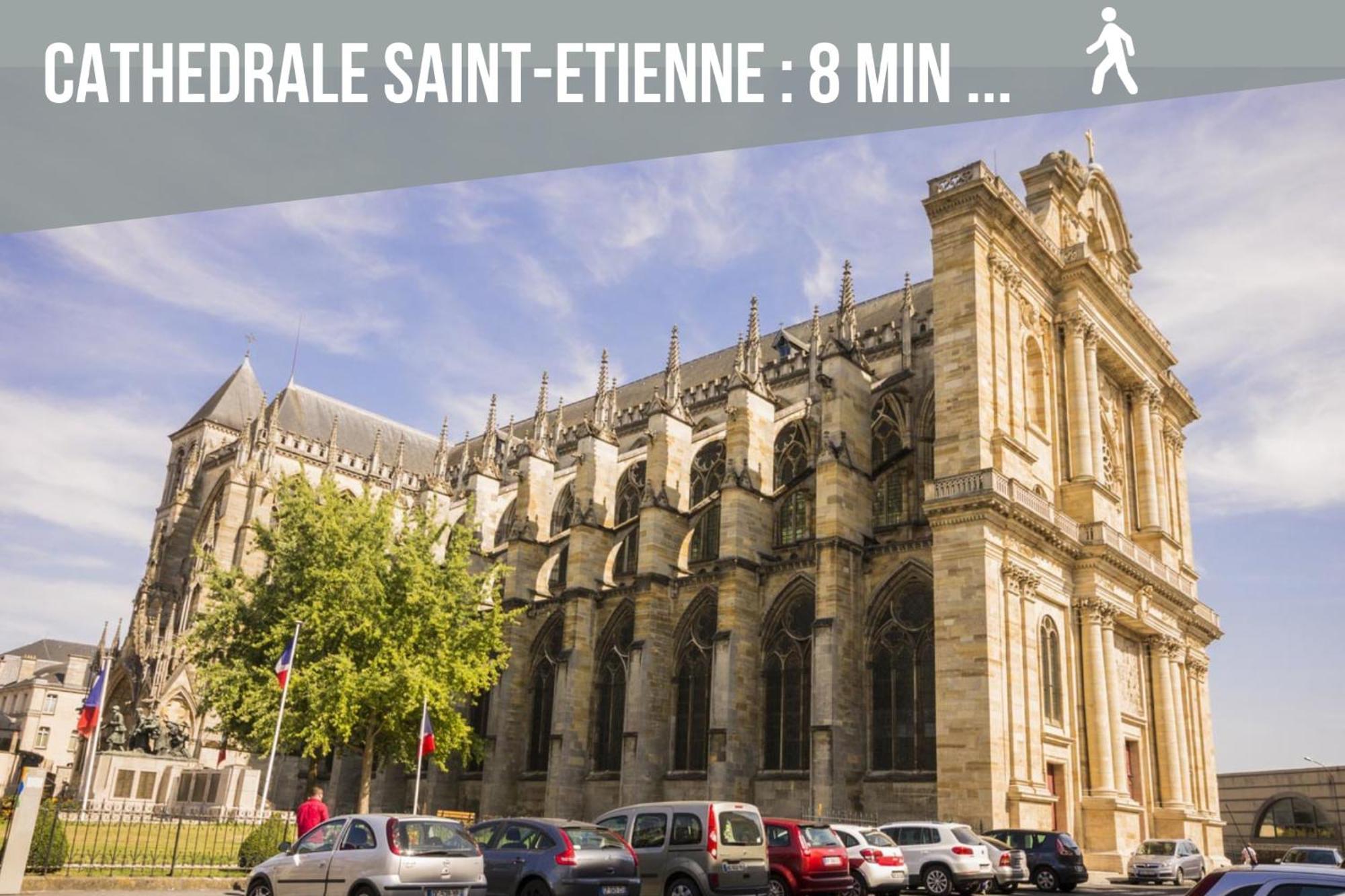 L'Hyper Centre - Netflix & Wifi - Literie Haut De Gamme - Check-In 24H24 - Goodmarning Châlons-en-Champagne Buitenkant foto